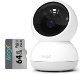 3K Überwachungskamera Für Den Innenbereich,360°,5G Und 2.4G Wlan,Bewegungserfassung,Nachtsicht,Zwei-Wege-Audio,Kompatibel Mit Alexa Und Google Assistant,Enthält 64G Tf-Karte