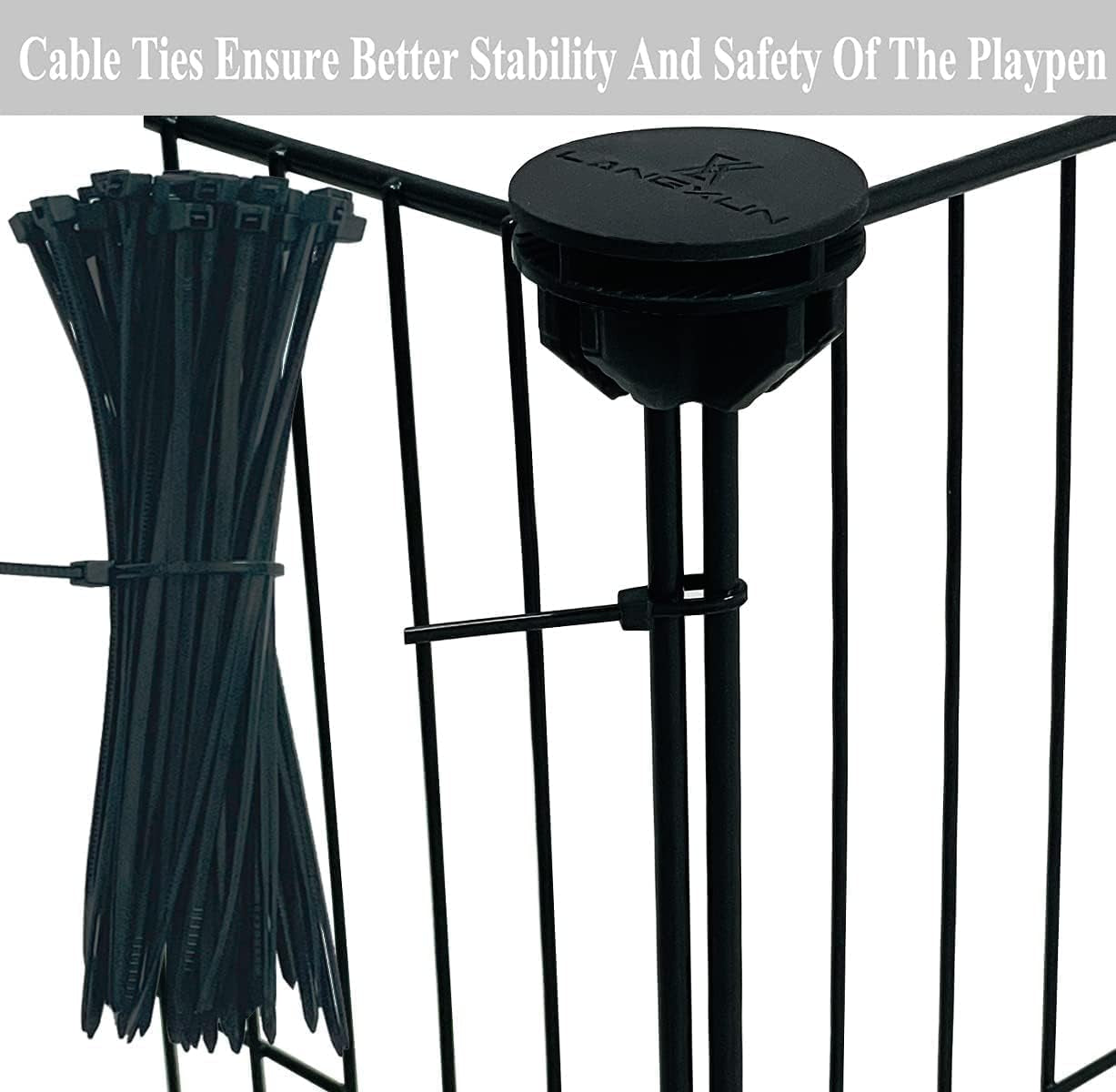 PILIN Kaninchengehege, Metallzaun, Drahtkäfig Mit Wasserdichter Matte, DIY Montage Von Verschiedenen Größen Von Metalldrahtkäfig 30X38 12Pcs