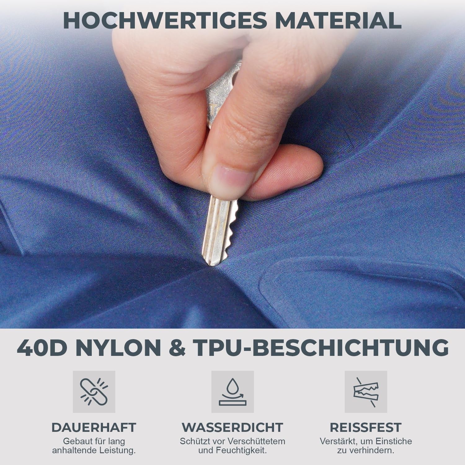 Isomatte Ultraleicht 12Cm Dick, Faltbar Mit Integrierter Fußpumpe & Kissen – Vielseitig Einsetzbar Als Camping Matratze, Isomatte Faltbar, Schlafmatte, Auto Matratze & Luftmatratze Camping