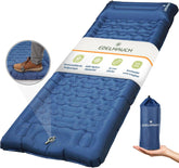 Isomatte Ultraleicht 12Cm Dick, Faltbar Mit Integrierter Fußpumpe & Kissen – Vielseitig Einsetzbar Als Camping Matratze, Isomatte Faltbar, Schlafmatte, Auto Matratze & Luftmatratze Camping