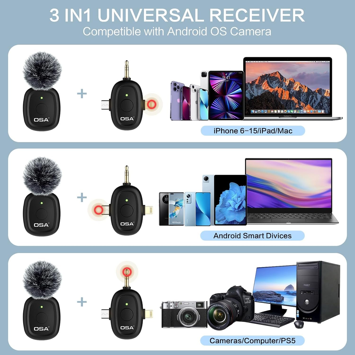 Mini Wireless Lavalier Mikrofon Für Kamera Und Computer, Arbeitszeit Bis Zu 9 Stunden, Mit Abgestufter Rauschunterdrückung, Geeignet Für Tiktok