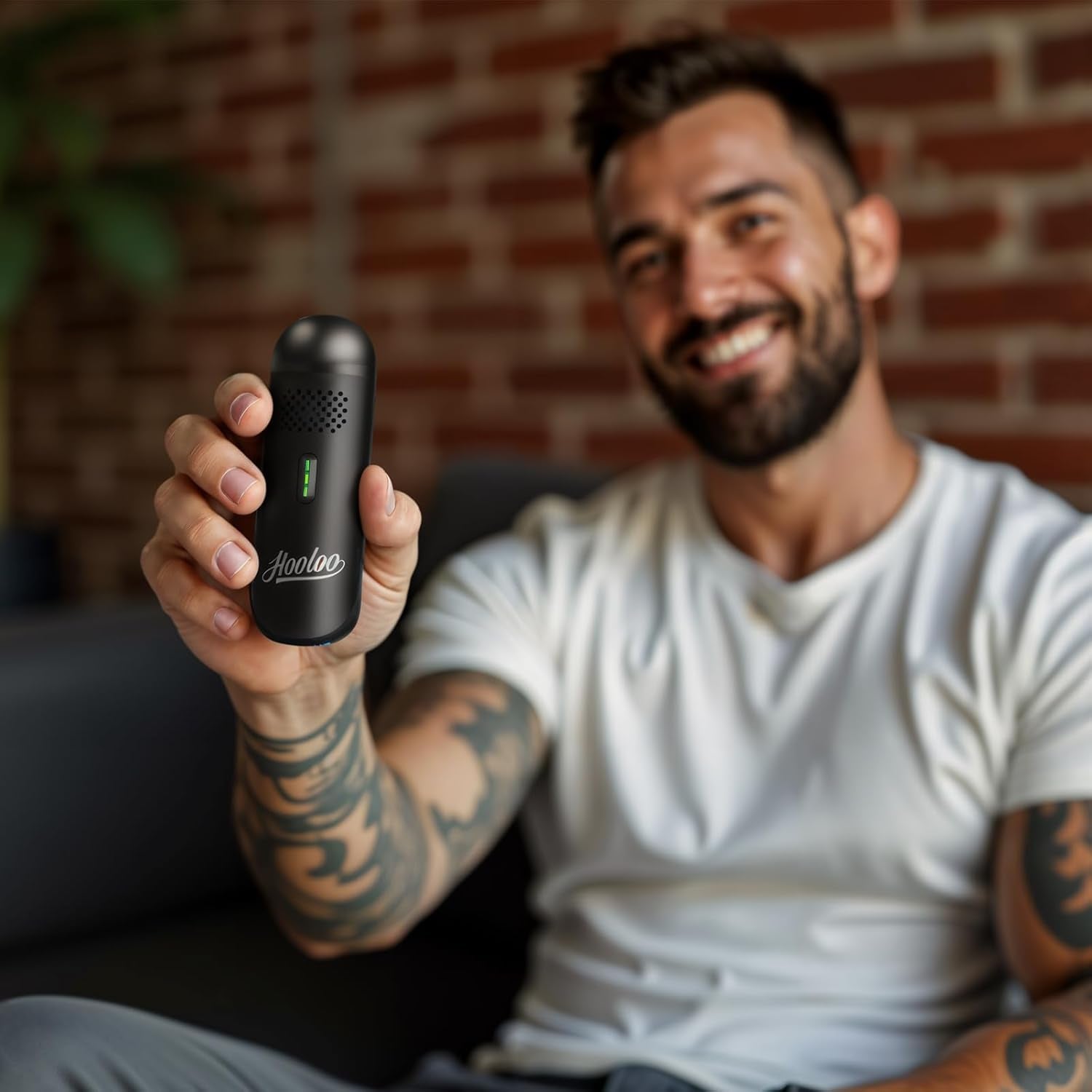 Kräuter Vaporizer, Premium Tragbarer Verdampfer Kräuter Schnelle Erwärmung, Außergewöhnlichen Dampf Vaporizer, 20S Heizzeit, Einfache Reinigung