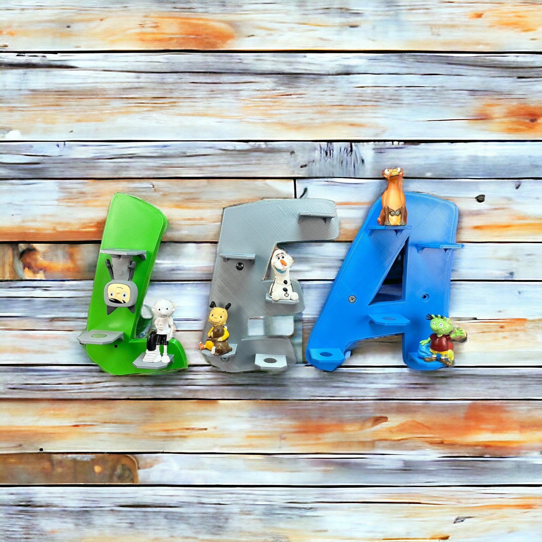 Namens Regale Für Tonie-Figuren – Individuell / Personalisiert Nachhaltiges Material