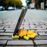 Schildkröten Handyhalter - Natürliches Spielzeug aus nachhaltigem 3D-Druck