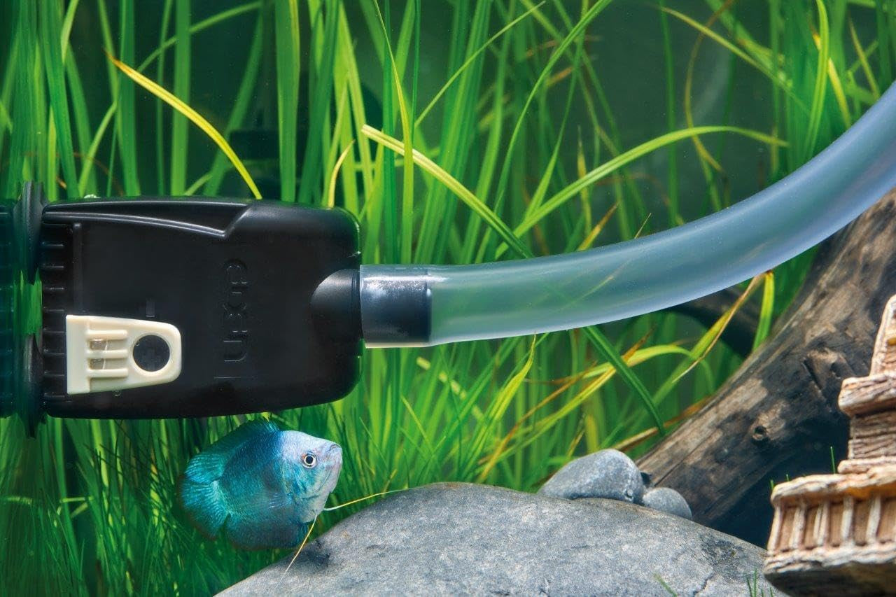 Eden 94235 CDA 600 Wasserwechselsystem Komplettset Für Einen Schnellen Und Leichten Aquarium Wasserwechsel Inkl Aquarium Pumpe, 10M Aquarium Schlauch Und Saugnäpfen