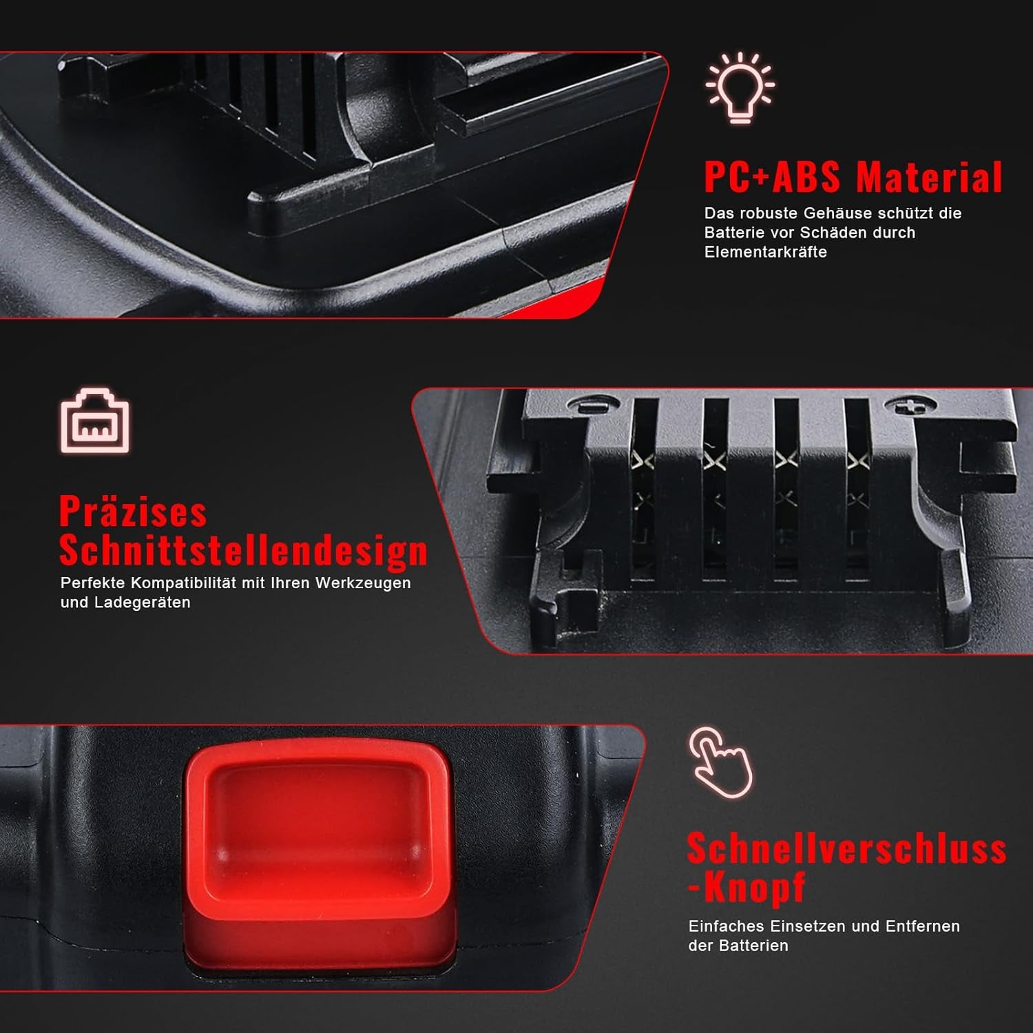 LB2X4020 5,0Ah Ersatzakku Für Black+Decker 18V Akku 20V Max Li-Ion Kompatibel Mit Black & Decker 18V/20V Maxlb20 LBX20 LBXR20 LBXR2020-OPE LBXR20B-2 LST220 BL1518 BL2018 GKC1825L GTC1850L20