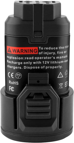 EICHXO 12V 3.0Ah Lithium L1215 Ersatzakku Kompatibel Mit AEG 12V Akku L1215 L1215P L1215R R86048 BLL12C BS12C BS12C2 BSS12C BWS12 BWS12CBWS