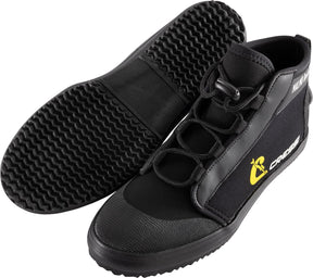CRESSI Malmo Rock Boots 3Mm - Unisex Schuhe Neopren 3Mm Schwarz Mit Total Grip Hard Sole Maximaler Schutz Für Tauchen Und Verschiedene Wasseraktivitäten