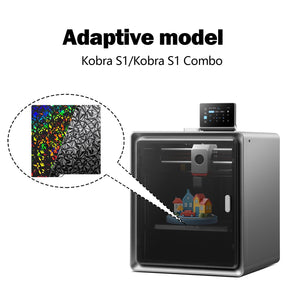 Kobra S1 Bauplatte 264 X276Mm Bauplatte Kobra S1 Combo Blatt Kobra S1 Federstahlblech Trümmer H1H +Diamant PEO Plattform Entfernbares Beheiztes Bett Für Anycubic 3D Drucker