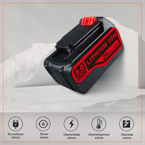 LB2X4020 20 V 5,0Ah Kompatibel Mit Black and Decker 20 V Akku Ersatz Für Black and Decker Akku Li-Ionen-Akku LBXR2020 LB2X4020-OPE LBXR20-OPE LBX4020 Für Kabellose Elektrowerkzeuge