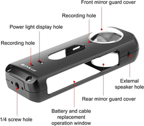 PULUZ Luftfahrt-Aluminium-Legierung, Schutzgehäuse Mit Linsenschutz, Für Insta360 X3, Schwarz , Action-Kameratasche, Schutzhülle, Kameratasche, Kamera-Abdeckung