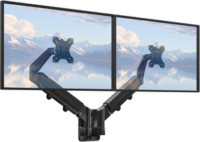Monitor Wandhalterung 2 Monitore Für 17-32 Zoll Bildschirm, Monitorhalterung 2 Monitore Wand Mit Höhenverstellbar Neigbar Schwenkbar, Unterstützung Monitor Bis Zu 9 KG Pro Arm, VESA 75X75/100X100