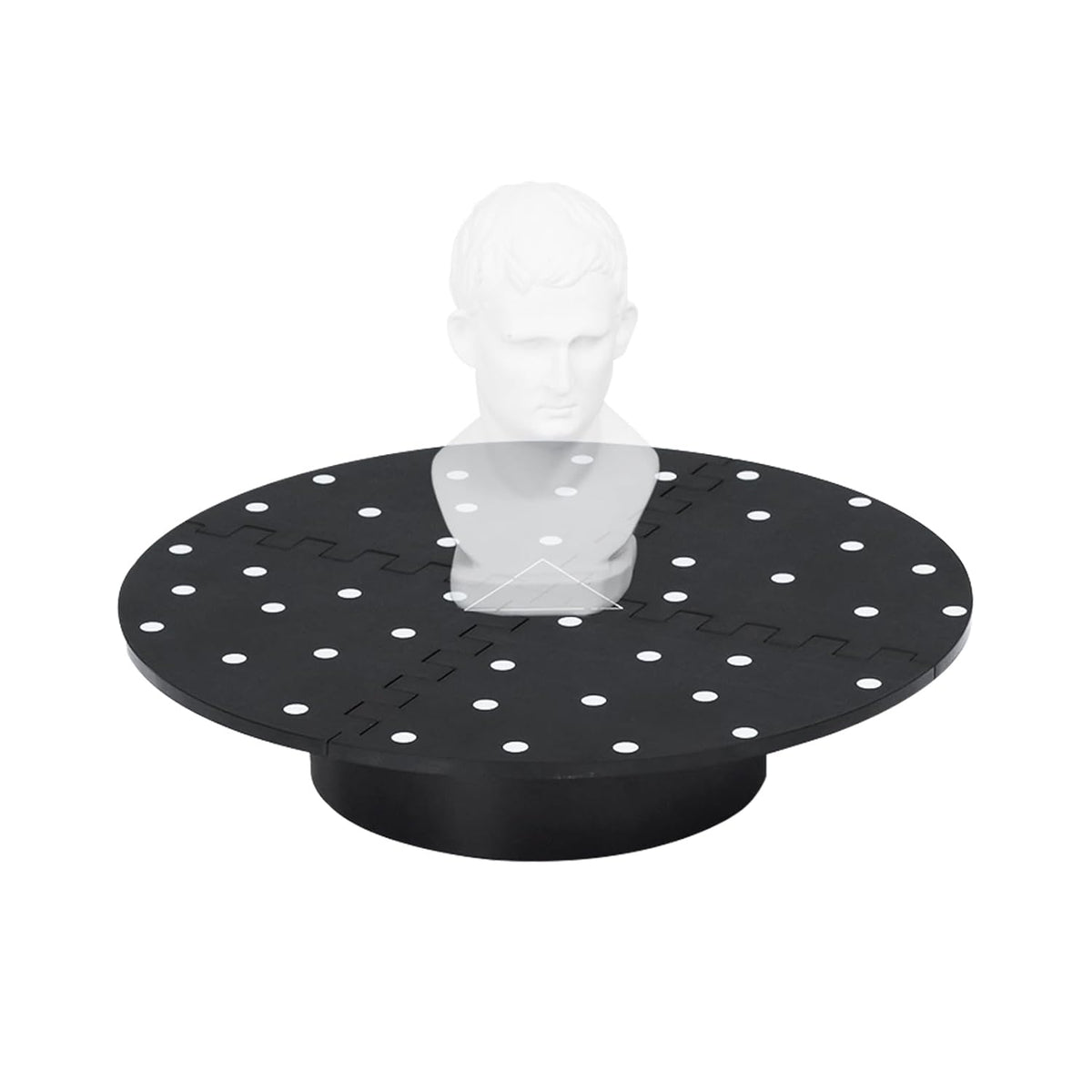 Revopoint Portabler Drehtisch Mit Markerabdeckung Zum Einfachen Scannen Von Nicht-Objekten Und Kleinen Bis Mittelgroßen Objekten, Geeignet Für Alle 3D-Scanner