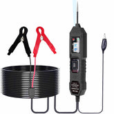 Spannungsprüfer Stift, Kfz Digital-Spannungsprüfer 6-48V DC Auto Circuit Tester Digital Mit Hintergrundbeleuchtung Durchgangsprüfer, Polaritätstest Leerlauftest Diodentest Erdungstest, Leistungsmesser