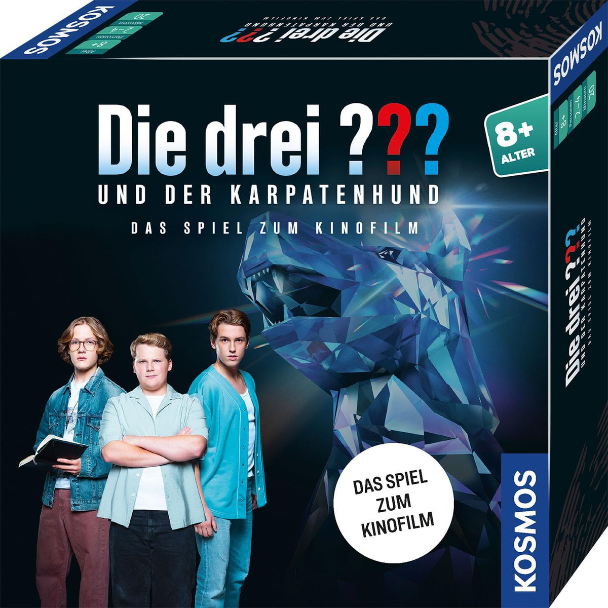 Die Drei ??? Und Der Karpatenhund Das Spiel Zum Film Von KOSMOS 684778, Für 2-4 Kinder Ab 8 Jahre, Spannendes Kinderspiel, Brettspiel, Geschenk