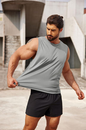 COOFANDY Tank Top Herren Ärmellos GMY T-Shirt Muskelshirts Schnelltrocknendes Bodybuilding Funktionsshirt Laufshirt Sport Shirts