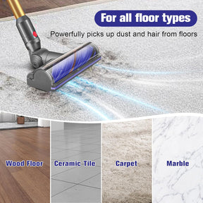 Ersatzteile Bürste Für Dyson V12 Detect Slim Anti-Verwirrung Bodendüse, Geeignet Für Hartholzböden Und Teppiche