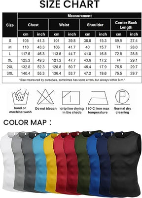 COOFANDY Tank Top Herren Ärmellos GMY T-Shirt Muskelshirts Schnelltrocknendes Bodybuilding Funktionsshirt Laufshirt Sport Shirts