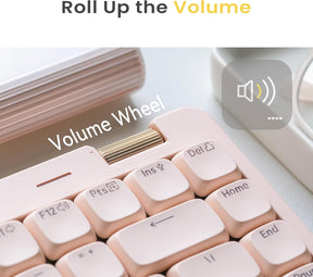 Flow Lite84 Tasten Low Profile Mechanische Tastatur, Swappable Wiederaufladbare Kabellose Tastatur Mit 2.4G Empfänger, Bluetooth Und Kabelanschluss Für Windows,Mac/Linear Switches(Marmor) Us-Layout