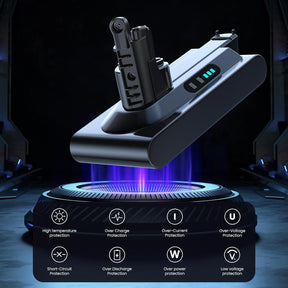 6.0 AH Akku Hohe Qualität Für Dyson V10 Animal V10 Absolute V10 Motörhead V10 Fluffy V10 Total SV12 Serise Ersatzakku (Nicht Für SV10)