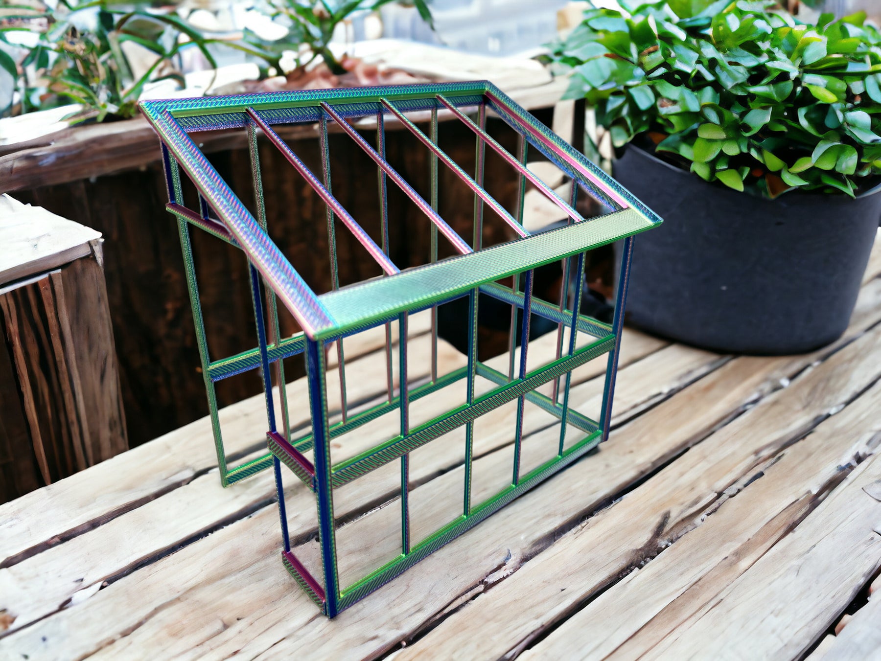 kleines Gewächshaus passend für Miniverse / Mini Brands in verschiedenen Farben