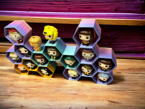 Funko Pop Kinder joy Pentagon Regal stapelbar in verschiedenen Farben