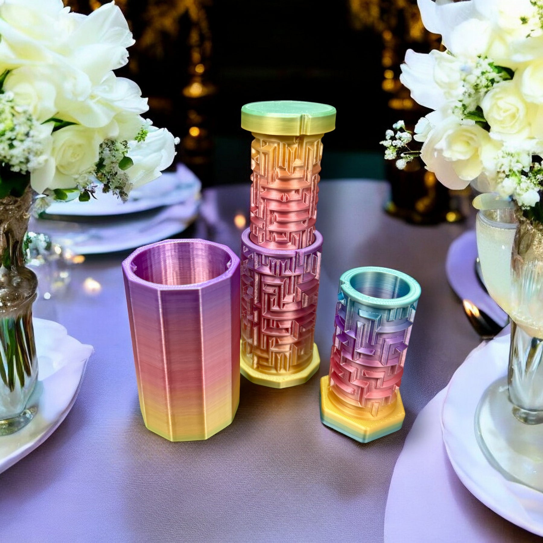 Labyrinth Puzzle Box  4er Set – Die kreative Geschenkidee aus dem 3D-Drucker