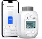 GS365U Smart Heizkörperthermostat Benötigt Tuya Zigbee Hub, Individuell Programmierbares Heizungsthermostat Mit Lcd-Display, Smartlife Integration Batteriebetrieb