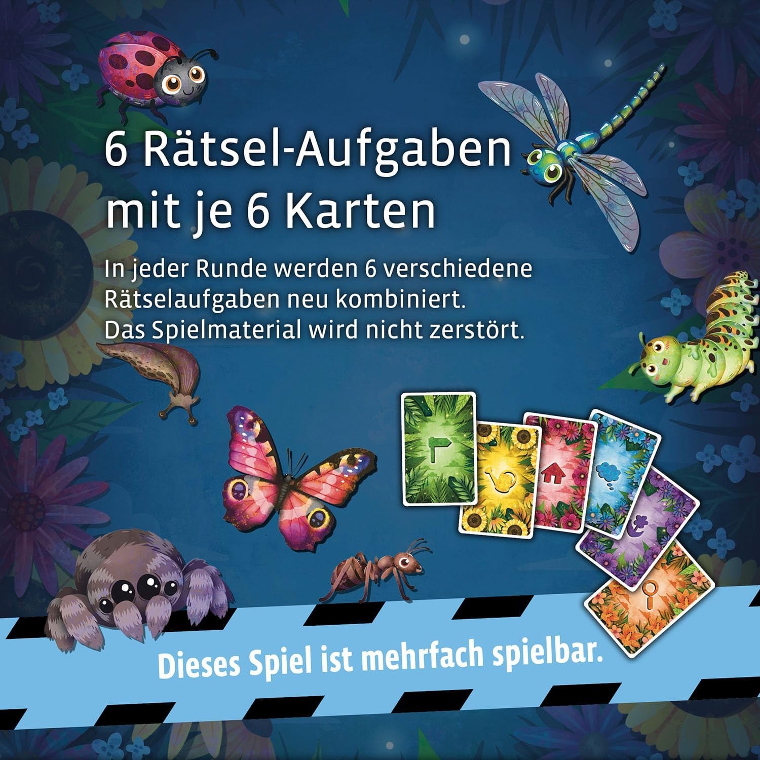 KOSMOS 684792 - EXIT® - Das Spiel Kids - Krabbeliger Rätselspaß, Ab 5 Jahre Für 1-4 Kinder, Mehrfach Spielbar, Escape Room Spiel, EXIT Game, Kinderspiel