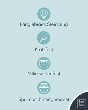 Kaffeetassen 6Er Set Hygge Serie - Premium Steingut Tassen, Spülmaschinen- Und Mikrowellenfest, Kratzfest - Stylishes Tee- Und Kaffeebecher Set - Elegantes Gerilltes Geschirr in Beige