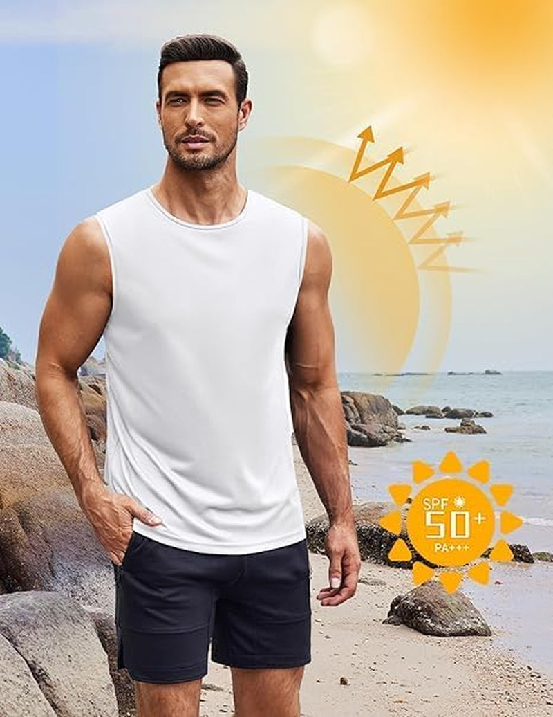 COOFANDY Tank Top Herren Ärmellos GMY T-Shirt Muskelshirts Schnelltrocknendes Bodybuilding Funktionsshirt Laufshirt Sport Shirts