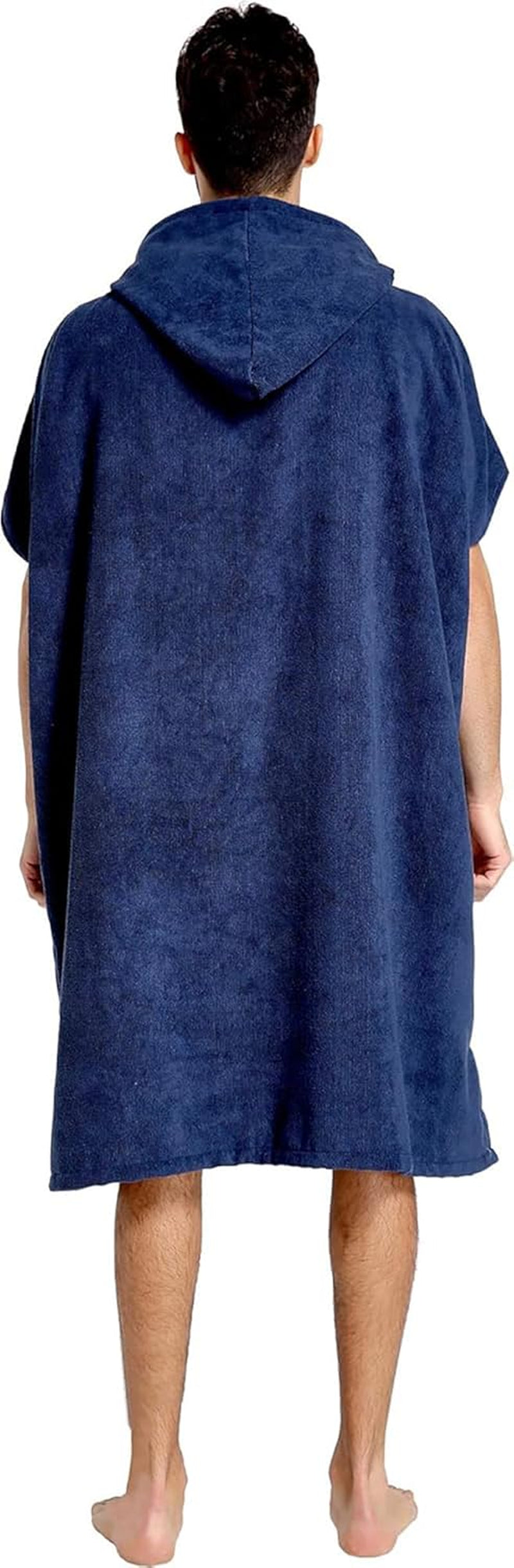 CRESSI Poncho Robe Blue Navy L/XL 92X118 Cm - Multifunktionaler Schutz Poncho Bademantel, Blau Navy, Unisex