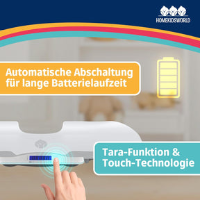 Homekidsworld Kombi-Waage Für Babys Und Erwachsene: Präzise Waage Für Babys Und Erwachsene, Personenwaage Digital Mit 50G Genauigkeit Von 0-180 Kg -, Körperwaage Ideal Für Neugeborene Als Babywaage