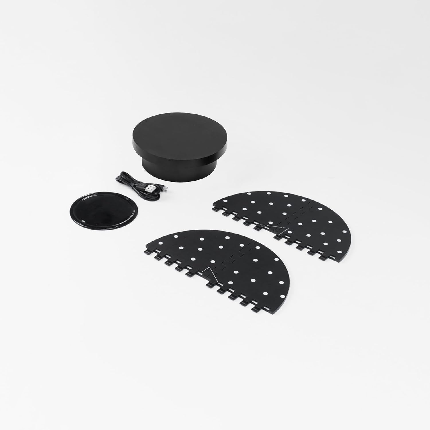 Revopoint Portabler Drehtisch Mit Markerabdeckung Zum Einfachen Scannen Von Nicht-Objekten Und Kleinen Bis Mittelgroßen Objekten, Geeignet Für Alle 3D-Scanner