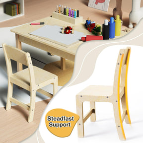 Holz Kinder Tisch- Und Stuhlset, Kleinkind Schreibtisch Und Stuhlset