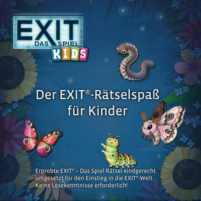 KOSMOS 684792 - EXIT® - Das Spiel Kids - Krabbeliger Rätselspaß, Ab 5 Jahre Für 1-4 Kinder, Mehrfach Spielbar, Escape Room Spiel, EXIT Game, Kinderspiel