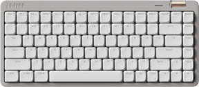 Flow Lite84 Tasten Low Profile Mechanische Tastatur, Swappable Wiederaufladbare Kabellose Tastatur Mit 2.4G Empfänger, Bluetooth Und Kabelanschluss Für Windows,Mac/Linear Switches(Marmor) Us-Layout