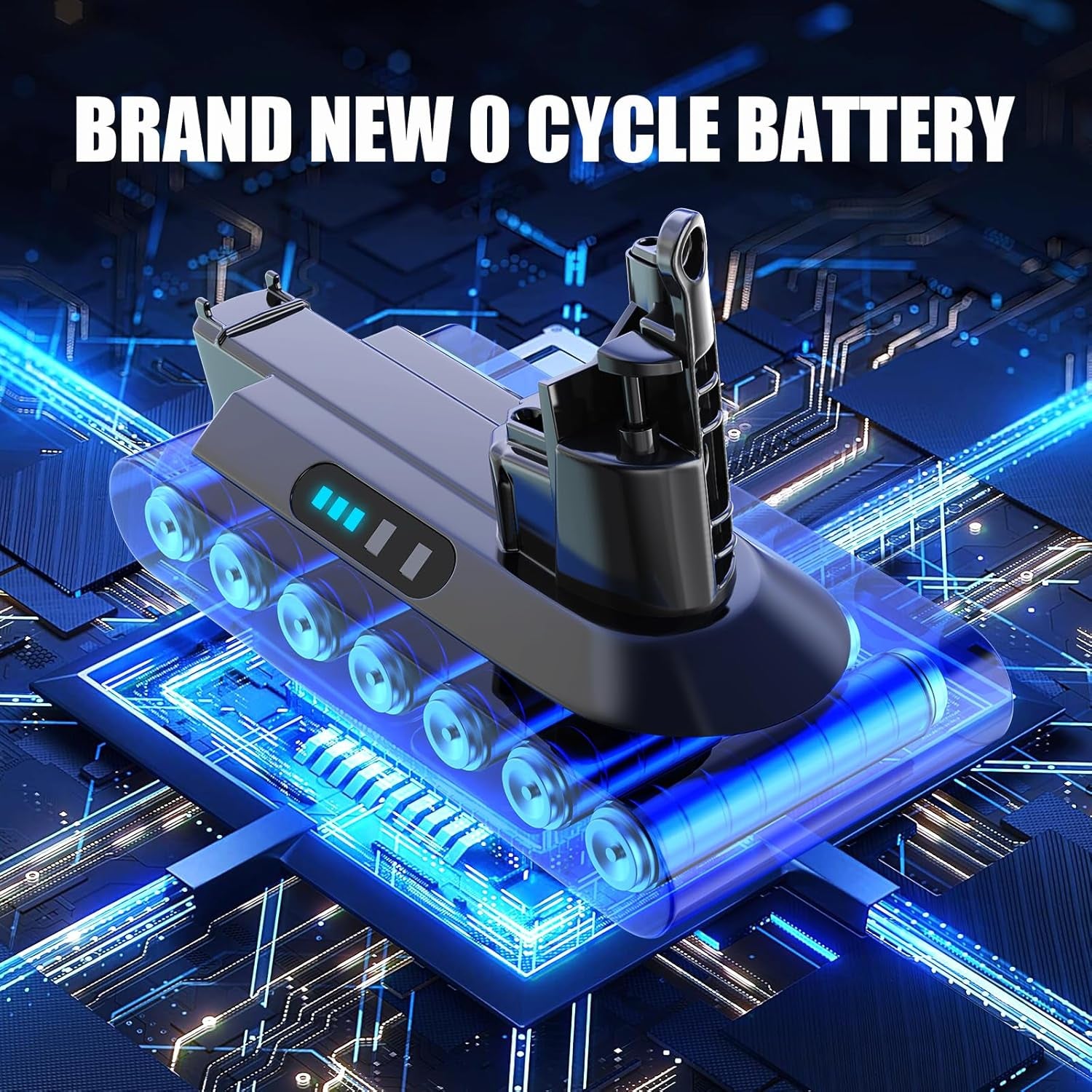 6.0 AH Akku Hohe Qualität Für Dyson V10 Animal V10 Absolute V10 Motörhead V10 Fluffy V10 Total SV12 Serise Ersatzakku (Nicht Für SV10)