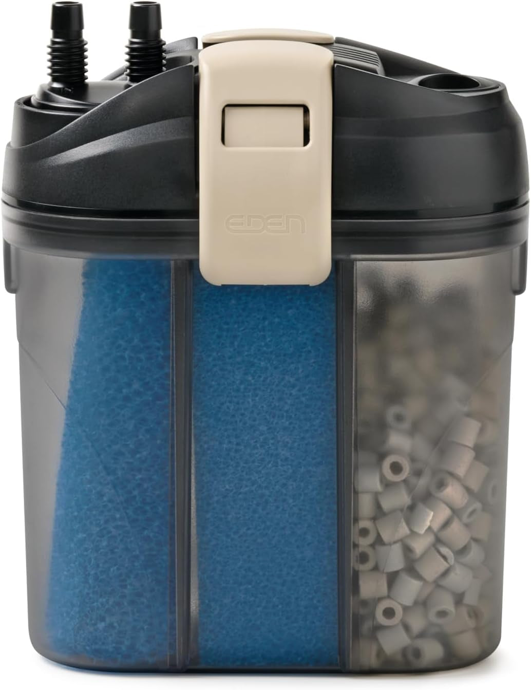 94071 FES 100 Aquarium Außenfilter - Geräuscharmes Doppelfiltersystem, Für Aquarien Bis 100 Liter, Platzsparendende Aufbewahrung Im Unterschrank