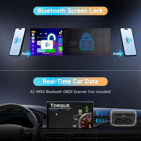 AD5 Wireless Carplay Adapter & Android Auto Adapter, Plug & Play Car Video Box, 2025 Upgrade Ai Box Carplay Dongle Mit Netflix, Youtube, Dual Wi-Fi, Bluetooth, Chatgpt, Grauschwarz