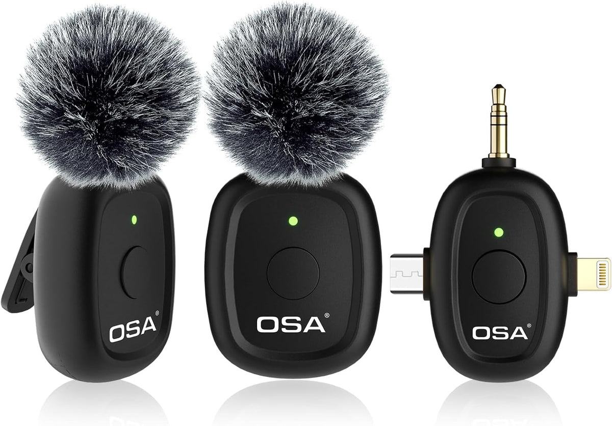 Mini Wireless Lavalier Mikrofon Für Kamera Und Computer, Arbeitszeit Bis Zu 9 Stunden, Mit Abgestufter Rauschunterdrückung, Geeignet Für Tiktok