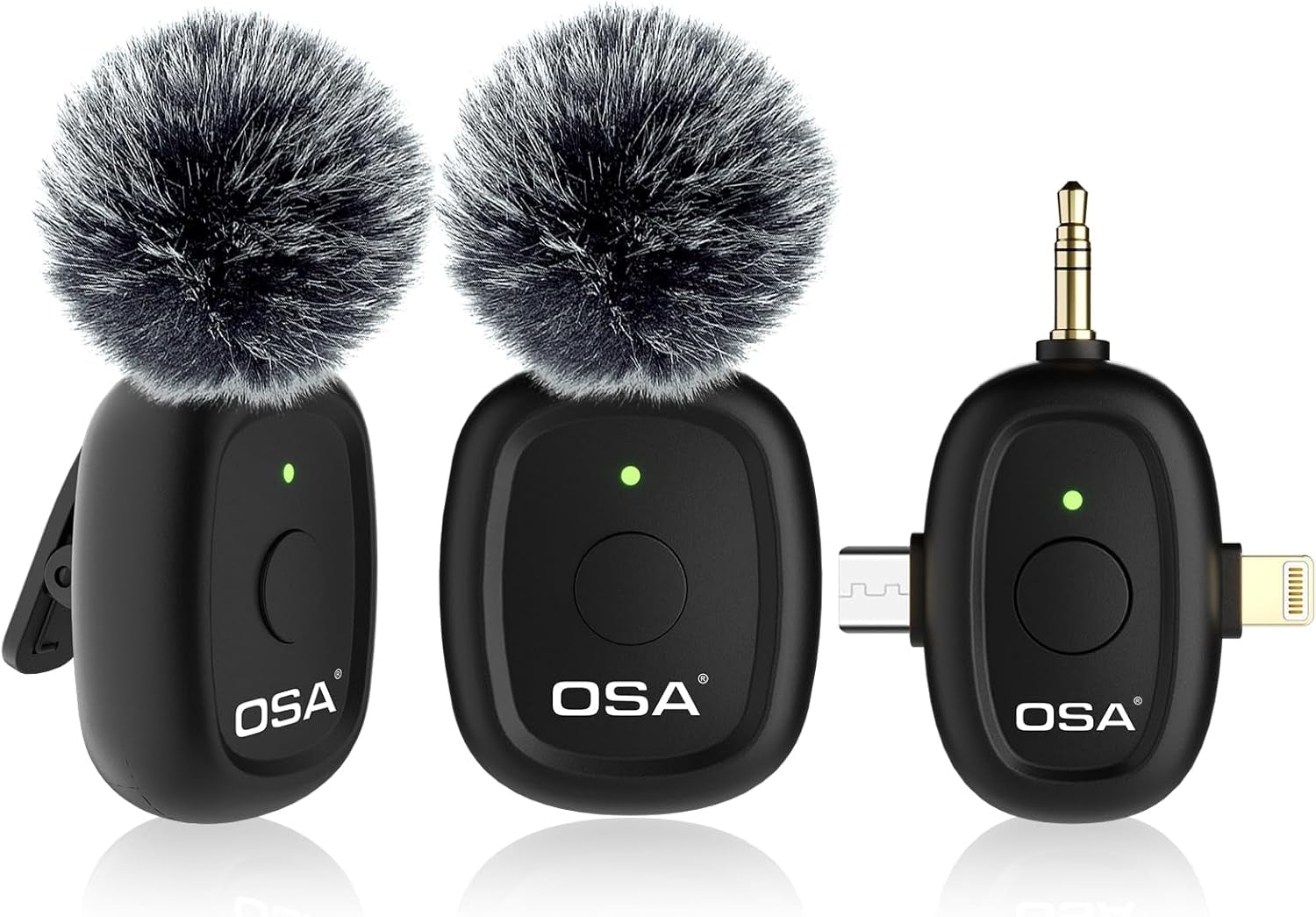 Mini Wireless Lavalier Mikrofon Für Kamera Und Computer, Arbeitszeit Bis Zu 9 Stunden, Mit Abgestufter Rauschunterdrückung, Geeignet Für Tiktok