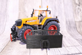 Frontschild, Maisschild mit Dreiecks Aufnahme z.B. passend bei Siku Modelle in 1:32