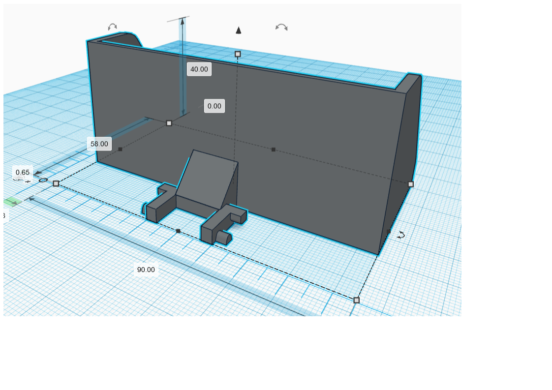 Heckladewanne, Ladepritsche für Siku Modelle 1:32  z.B.6777 6778 6792 6793